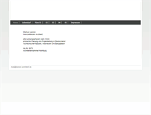 Tablet Screenshot of leenen-architekt.de